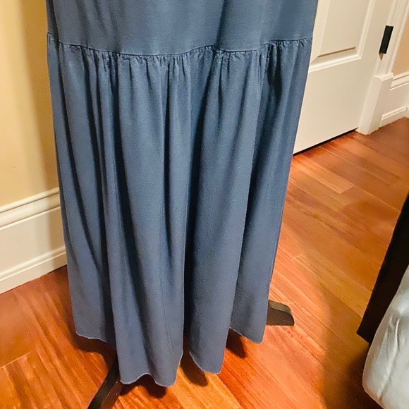 NWOT Boho Off-the-shoulder 3/4 Sleeve Maxi Dress - Picture 6 of 9
